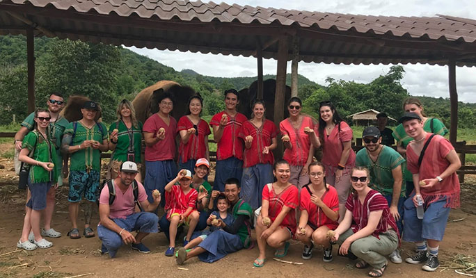 Chiang Mai Elephant Sanctuary Visit: Bathe, Swim & Hand Feed Elephants (Half Day / Full Day)