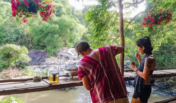 Chiang Mai Elephant Sanctuary + Doi Inthanon Hiking 1 Day Tour (+ Lunch) (+ Hotel Transfer)
