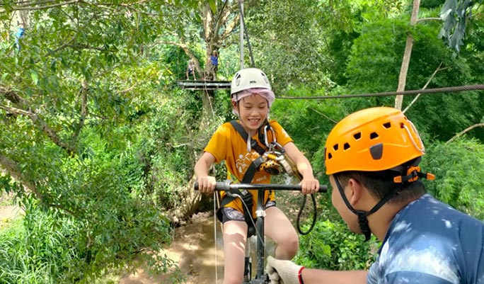 Chiang Mai Elephant Sanctuary + Zipline + River Rafting 1 Day Tour (+ Hotel Transfer)