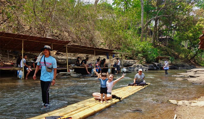 Chiang Mai Elephant Sanctuary + Zipline + River Rafting 1 Day Tour (+ Hotel Transfer)