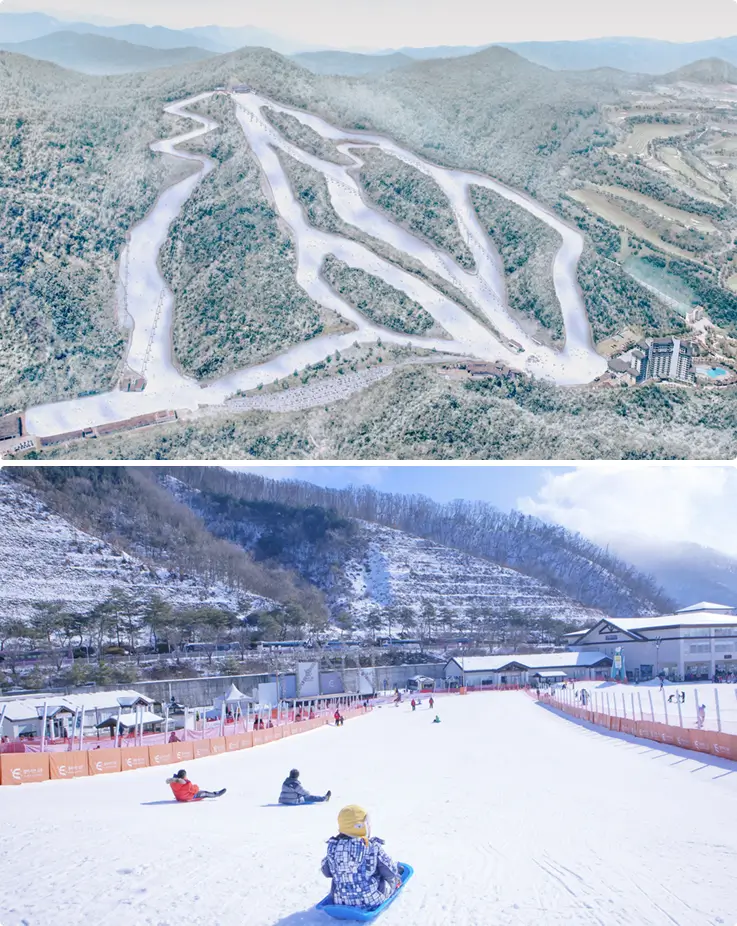 Elysian Gangchon Ski Resort in Korea