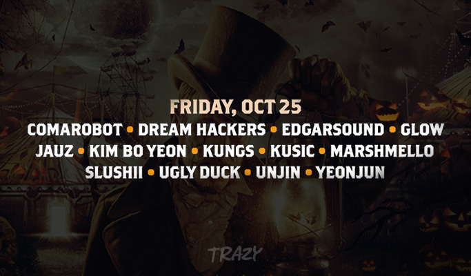Escape Psycho Circus Korea EDM Festival Ticket (Oct 25 & 26)