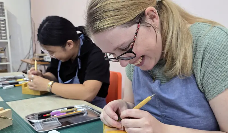 Korean Stone Seal Making Class in Euljiro
