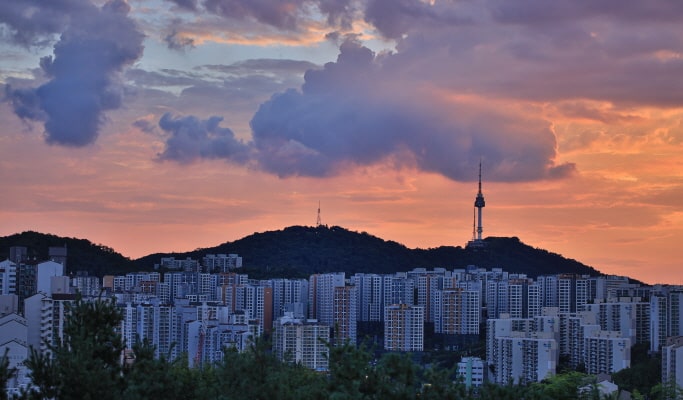 Seoul Night View Small Group Half Day Tour with Gwangjang Market Visit