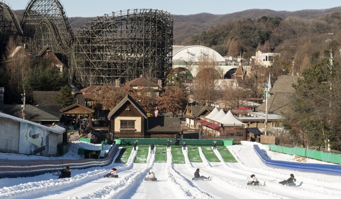 芝山滑雪場(＋愛寶樂園) 1日遊