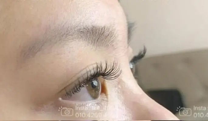 Eyelash Extensions and Lift Perm at Lira Beauty in Myeongdong