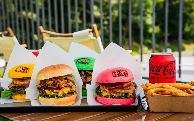 Fe01's alien burger