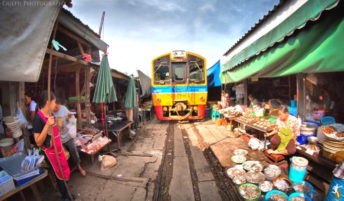 Floating Market & Fishing Village One Day Private Tour