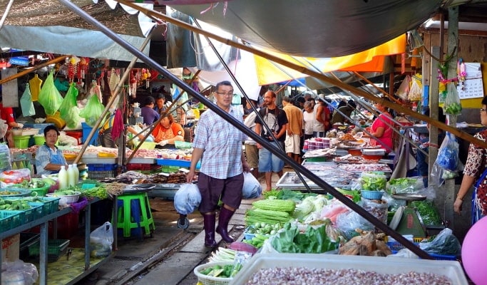 Floating Market & Fishing Village One Day Private Tour