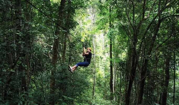 Flying Squirrels Zipline Experience in Chiang Mai