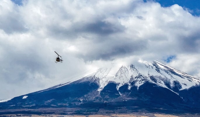 Private Helicopter Tour: Mt. Fuji Helicopter Tour