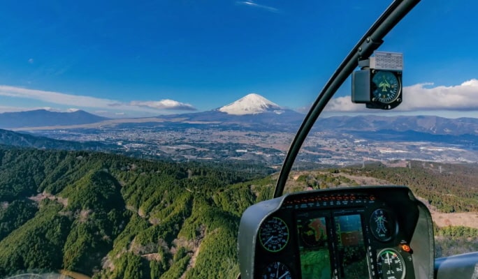 Private Helicopter Tour: Mt. Fuji Helicopter Tour