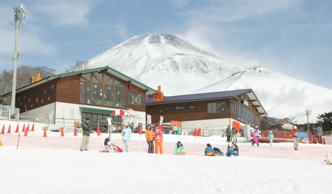 富士山YETI滑雪場：1 日滑雪/雪橇之旅 - 東京出發