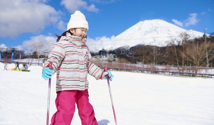 富士山YETI滑雪場：1 日滑雪/雪橇之旅 - 東京出發