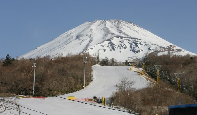 富士山YETI滑雪場：1 日滑雪/雪橇之旅 - 東京出發