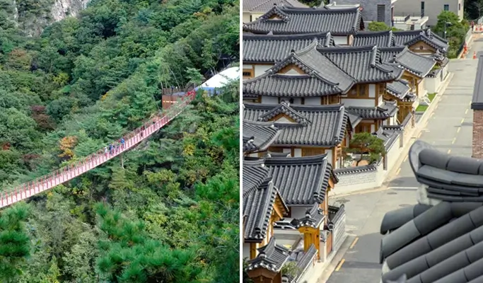 紺岳山＋恩平韓屋村之旅（＋Chorigol/ 摘草莓/ 天空公園選項） - 首爾出發