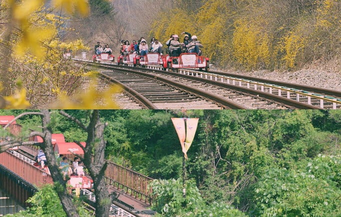 Gangchon Rail Park - Rail Bike Ticket