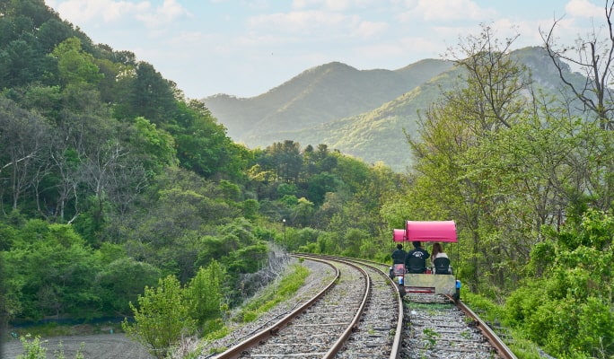 LEGOLAND (+ Gangchon Rail Bike) 1 Day Tour - from Seoul