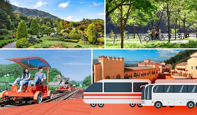 Gapyeong Train & City Tour Bus Ticket (+ Nami Island, Garden of Morning Calm & more) (~June 30)