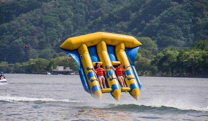 Seoul Vicinity: Gangchon Rail Bike + Exciting Water Sports Package
