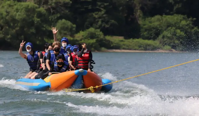 Water Leisure Activities at Gapyeong Water Park: Unlimited Slides, Jet Boat, Banana Boat, and more