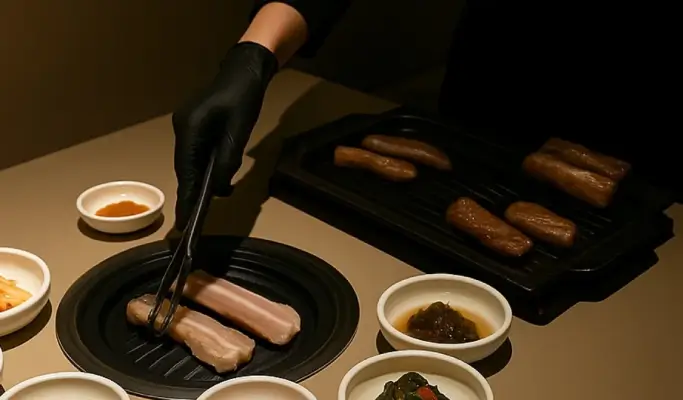 Premium Korean BBQ at Goban Sikdang Black in Mapo, Seoul