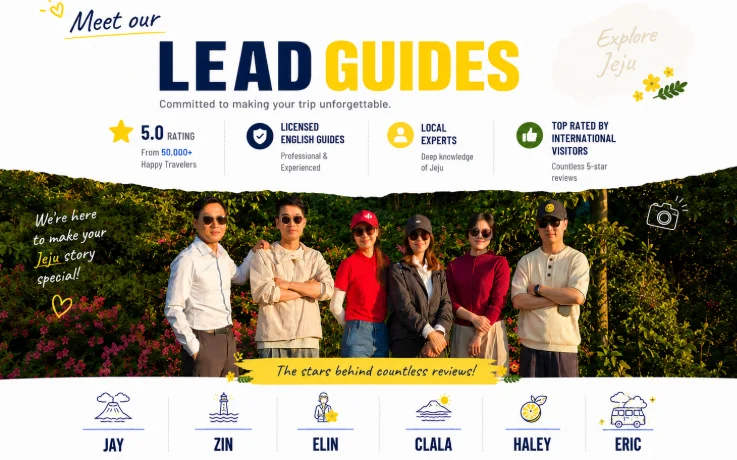 Guides of Jeju tour