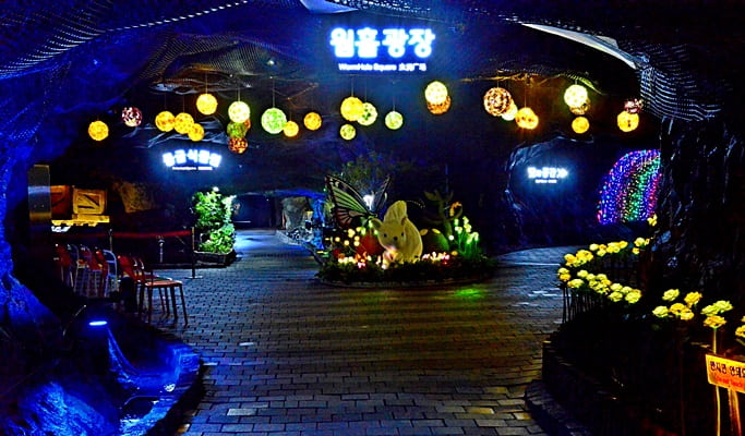 Gwangmyeong Cave + Traditional Market + Hangang Park 1 Day Tour