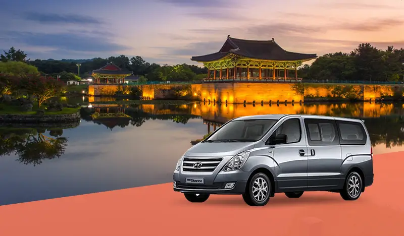 Private Car Charter Tour from Gyeongju: Gyeongju/Busan/Andong/Pohang/Ulsan/Jeonju (up to 13 passengers)