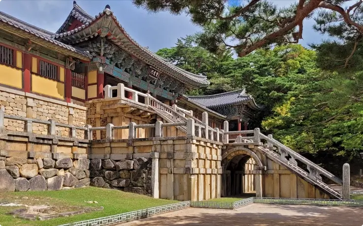 Bulguksa Temple in Gyeongju.