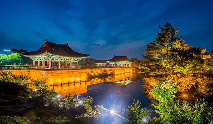 慶州冬季特輯：慶州世界＋皇理團路＋月精橋＋東宮和月池 - 從釜山出發（1月1日~2月28日）