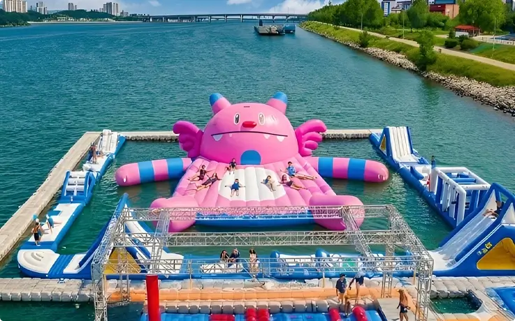 Haechi Island at My Pace Hangang Triathlon Festival