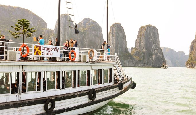 Halong Bay + Thien Cung Cave 1 Day Tour (+ Seafood Lunch/Kayaking or Bamboo Boat Ride) - from Hanoi (+ Transfer option)