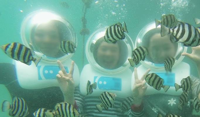 Sea Walking Experience at Hamo Beach in Jeju