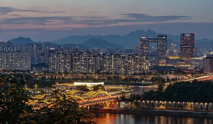 Yeouido Hangang River & Gwangjang Market Night Tour with Optional River Cruise