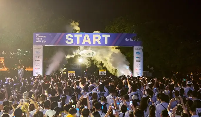 2025年 漢江ナイトウォーク 14K 汝矣島漢江公園 (8月2日)