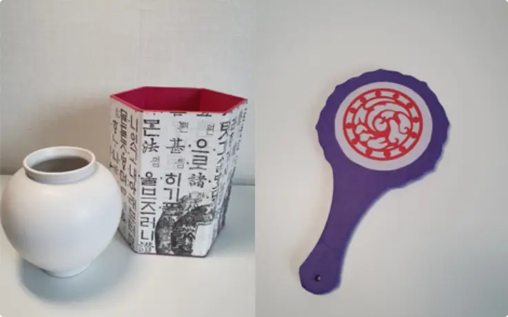 Handcraft you can make with hanji craft technique