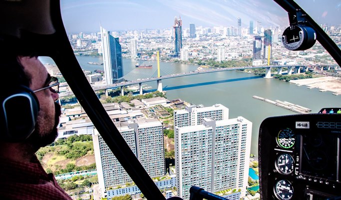Ayutthaya Private Helicopter Tour - from Bangkok