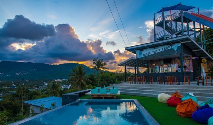 High Park Samui Water Park Discount Pass (+ Transfer) (+ Tornado Water Xtreme drift boat option)