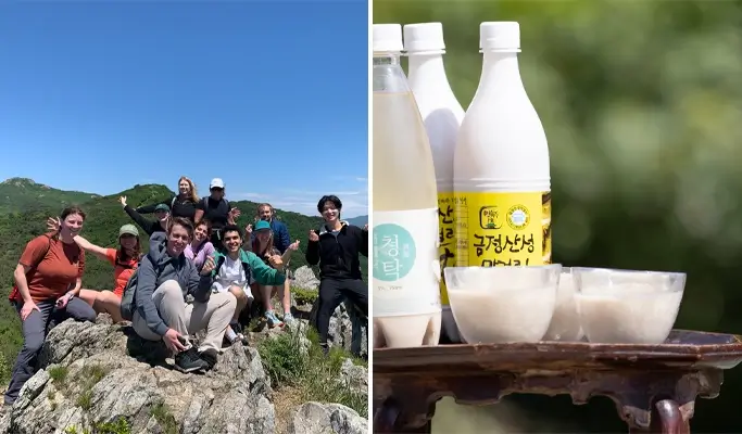 Hiking and Makgeolli Tasting/ Brewing Experience in Busan, Gyeongju, or Pohang - from Busan