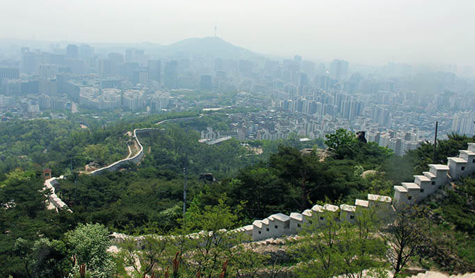 首爾徒步旅行 - 仁王山和北嶽山（首爾城牆）