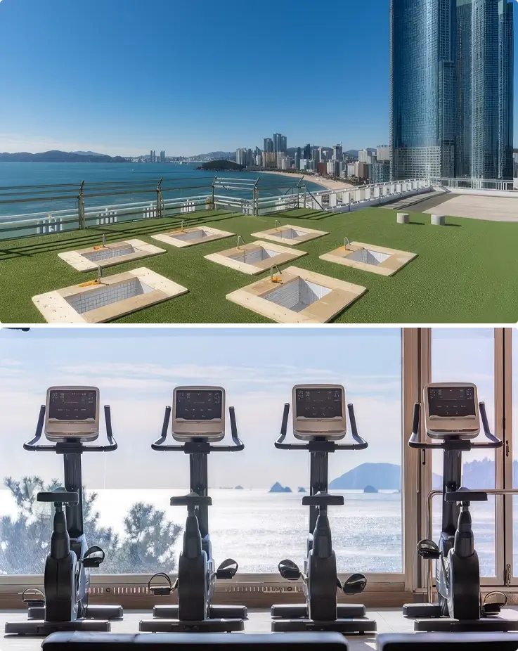 Facilities of Hill Spa in Busan