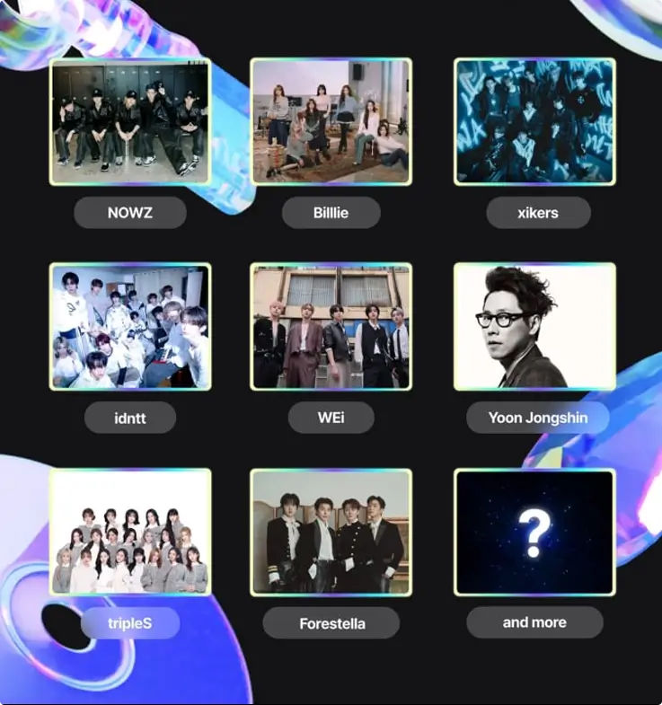 2nd lineup of HMA Hanteo Music Awards