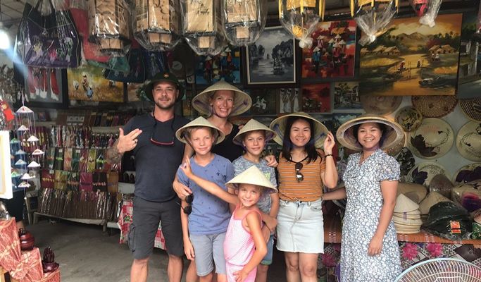 Hue Khai Dinh Tomb + Minh Mang Tomb + Thuy Xuan Village Tour (Half Day)
