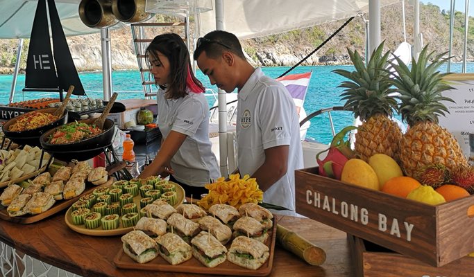 Coral Island & Racha Yai Island 1 Day Tour by Hype Boat Club (+ Snorkeling/Lunch) (+ Transfer option) - from Phuket