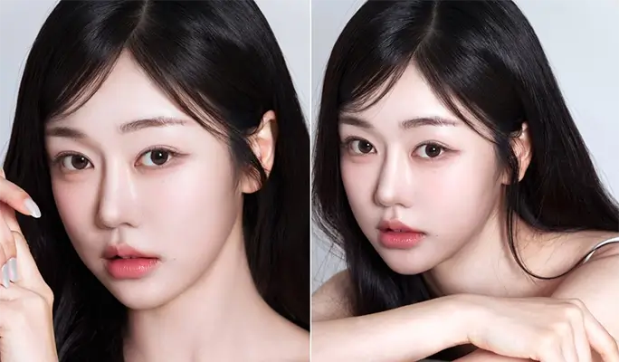 Korean-Style Photoshoot Hair & Makeup at iimi Hair in Hongdae