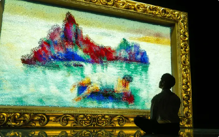 Enjoy the art from a different perspective at INART