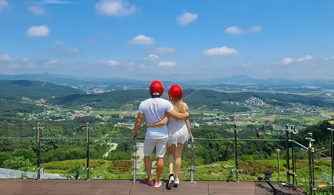Incheon 1 Day Tour from Seoul: Luge + Seaside Railbike + Ferry with Seagull Feeding