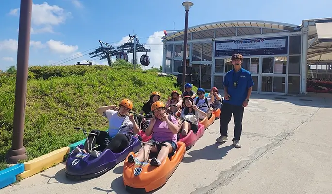 Incheon 1 Day Tour from Seoul: Luge + Seaside Railbike + Ferry with Seagull Feeding