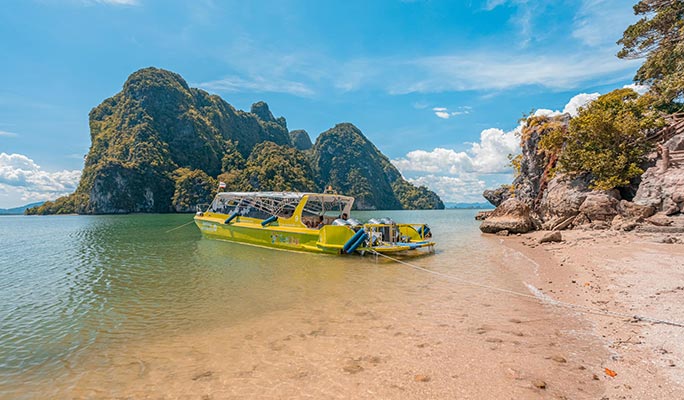 James Bond Island + Khai Island 1 Day Tour by Speedboat (+Lunch/Snorkeling) - From Phuket (+ Hotel Transfer)